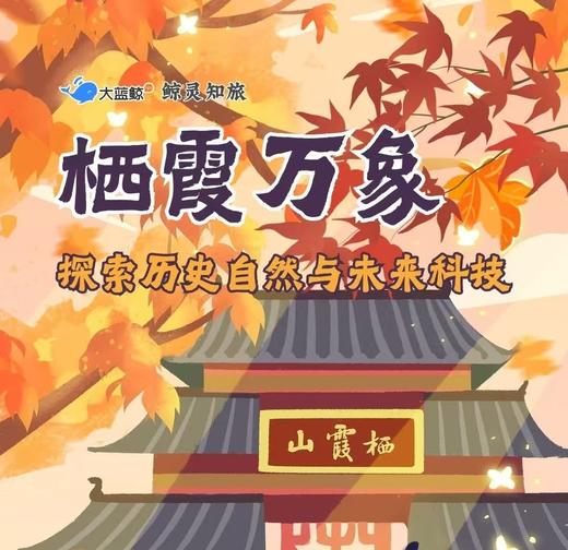 大蓝鲸爱研学|【独立一日营】栖霞万象，从始皇临江、千佛岩探秘到红叶科学解码，体验MR瞬息全宇宙，共创秋日艺术手作 商品图0