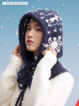 马得工地/MDGDPSMZ141171/费尔岛圈圈纱巴拉克拉法帽