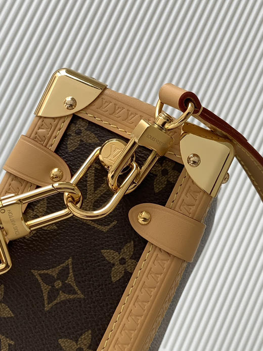 秋冬特惠💰1470 渠道级LV【全钢五金 MB163c01变码芯片】te级LV 全套包装 M46358 Pico Side Trunk 手袋 商品图6