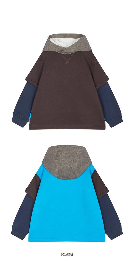 jnby  25年冬款  连帽套头卫衣  1PA411570 商品图9