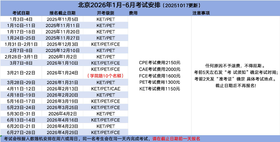 【剑桥考试-北京】如风生活报名链接