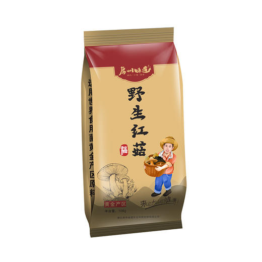 【房州味道】野生红菇108g 商品图0