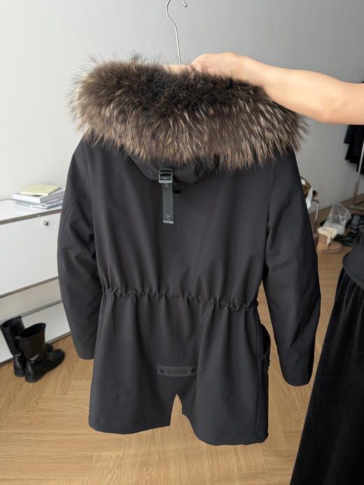男女同款整张皮草灵貂真毛领派克服 商品图10