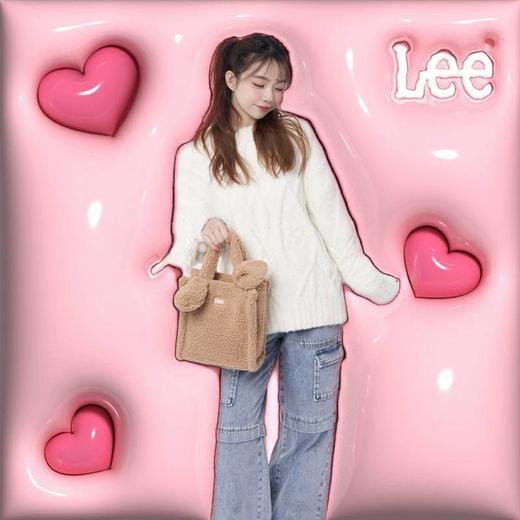 L&ee Book Tote 毛绒托特包 商品图2