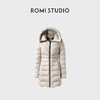 ROMI STUDIO“轻盈锁温”90白鹅绒高克重连帽羽绒外套 RWCAWT5305 商品缩略图1