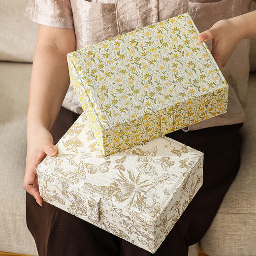 复古提花首饰收纳盒  | FORLEECHS大容量珠宝饰品收纳盒 商品图3