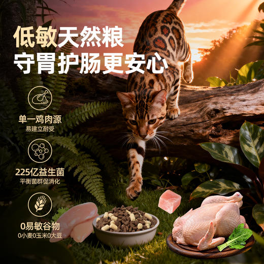 严选 | 富益生碗宴全价猫粮鲜肉冻干成幼猫全阶段通用鸡肉蔓越莓冻干粮 商品图2