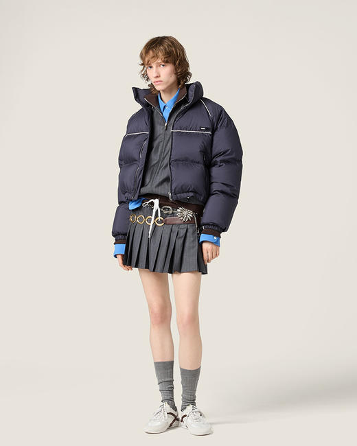 现货 THS-限时 女士 miu家 科技款短款时尚羽绒夹克 BV1245 商品图2