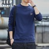 JEEP SPIRIT卫衣男秋季休闲宽松圆领长袖T恤男套头上衣纯棉HL2037 商品缩略图3