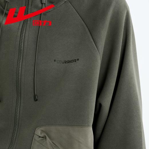 回力工装机能外套男士2025春秋新款连帽美式复古宽松休闲开衫 商品图4