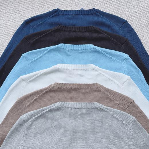 Ralph Lauren 拉夫劳伦经典男士圆领纯棉针织衫 商品图9