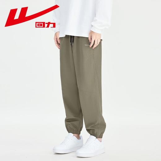 回力工装裤男2025春秋新款黑色束脚休闲裤潮流百搭运动宽松长裤子 商品图6