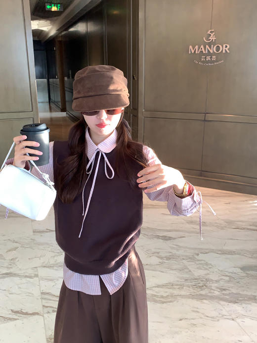 【169元任选2件】现货！粉色格子衬衫 商品图6