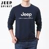 JEEP SPIRIT卫衣男秋新款潮圆领长袖t恤宽松男体恤衫男装7607(主推） 商品缩略图3