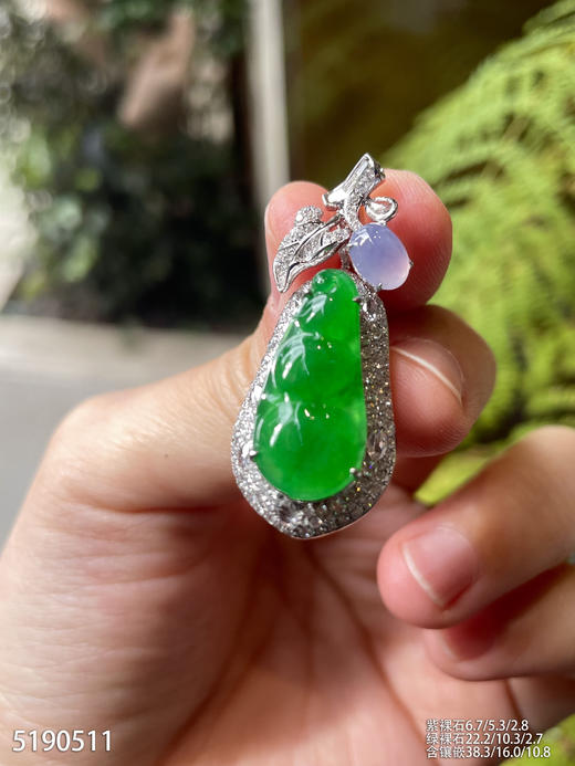 5190511，福豆吊坠。具体价格微信咨询 商品图5