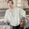 格子卷边袖短款棉服｜轻量化版型，怎么搭都好看！【3-5天发货】 商品缩略图1