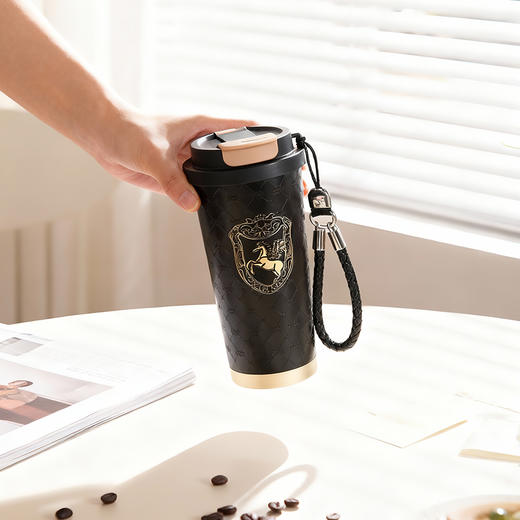 大英博物馆 古希腊系列 飞马黑金 便携咖啡保温杯 商品图3