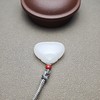 新疆和田玉且末料羊脂玉小平安锁 1122-15 商品缩略图3