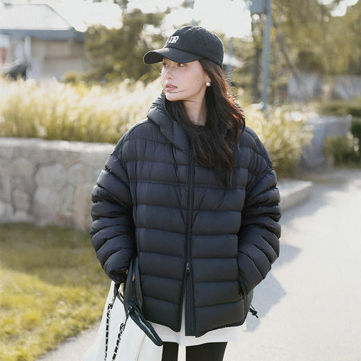 澳洲AUChris 排骨羽绒服 户外轻量 90白鸭绒 连帽羽绒服 ACXS6001 商品图5