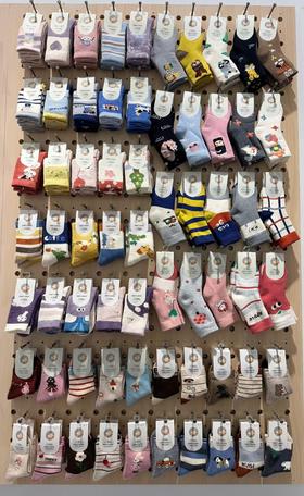 【五双装】六指鼠加厚毛圈袜