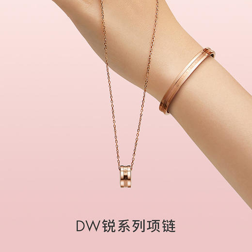7315030017427 丹尼尔惠灵顿DANIEL WELLINGTON DW项链|优雅轻奢纯色圆环首饰吊坠项链女士高级项链生日礼物 商品图3