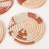 心艺手作：万花筒手工编织杯垫（四个装）Abstract Form Coasters, Set of 4 商品缩略图2