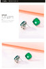 ZGHJYES-2 中国黄金China Gold 925银耳环耳饰银耳环银耳钉银耳扣银饰品时尚礼物银首饰 商品缩略图3