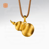玺匠金铺《足金古法绒丝葫芦》足金9999 黄金吊坠 吉祥饰品挂坠礼物 商品缩略图1