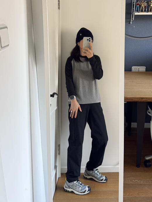 25秋冬--保暖暖而不臃肿~户外防风松紧腰加绒软壳裤【包邮+三天无理由退换】 商品图14