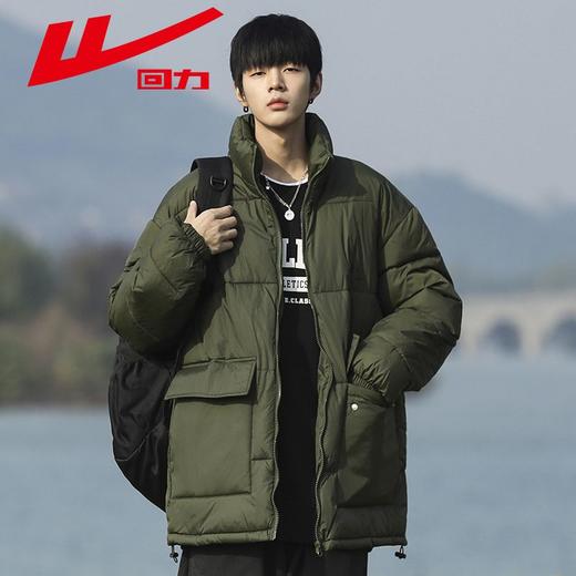 回力棉服男2025新款冬季加厚保暖棉袄男士外套防风立领棉衣男款潮 商品图1