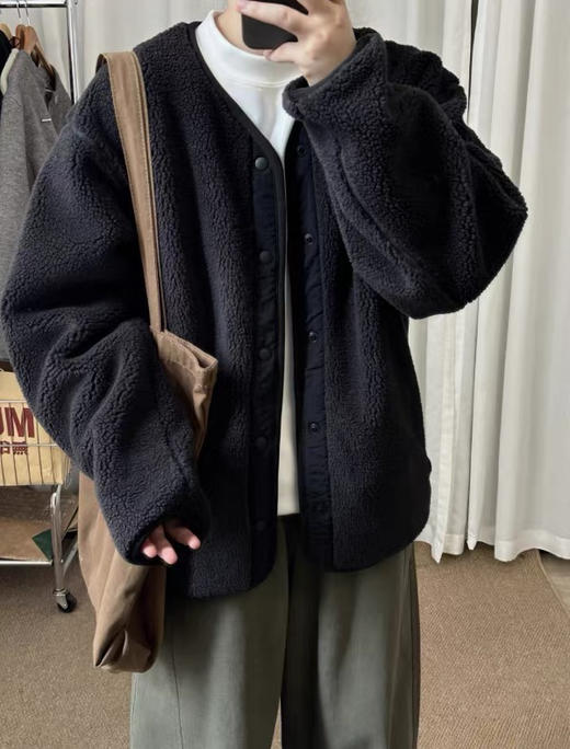 韩国订单羊羔毛外套棉服11242 商品图3