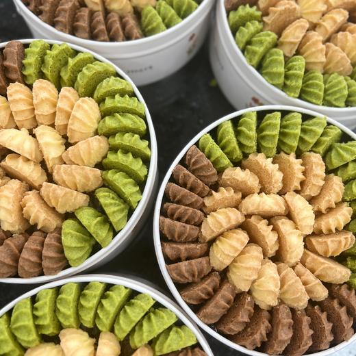 爆款手工曲奇 会想念的口味 低糖 拿取不散 入口即化 法国进口AOP级黄油 米其林餐厅用巧克力 日本箬竹宇治抹茶 商品图3