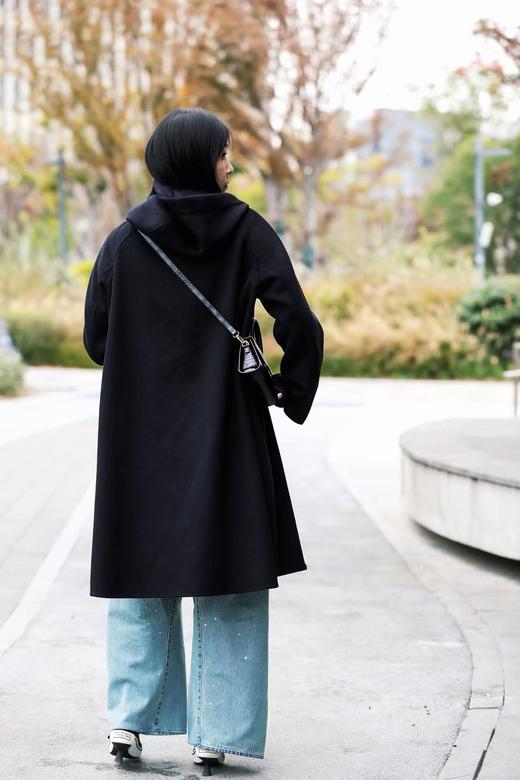 MAISON COVET纯山羊绒连帽大衣 商品图7