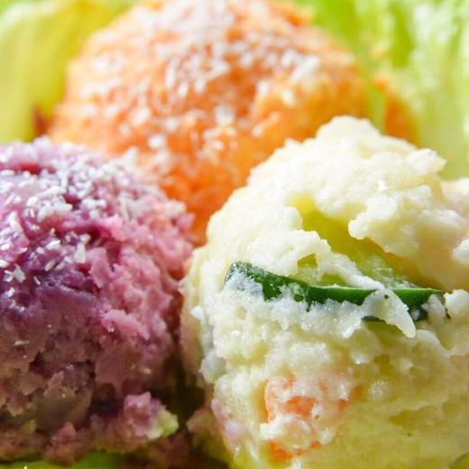 轻食料理 三色土物沙拉120g 商品图2