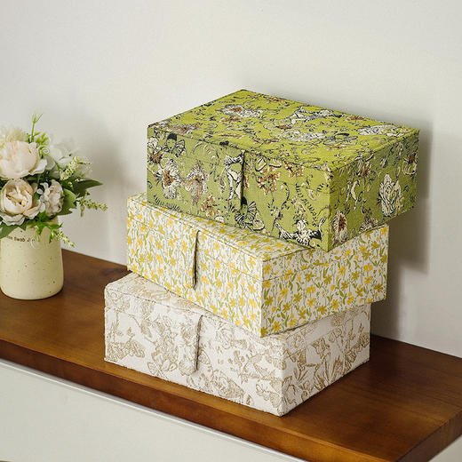 复古提花首饰收纳盒  | FORLEECHS大容量珠宝饰品收纳盒 商品图2