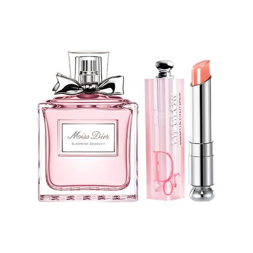 【送礼袋礼盒】DIOR迪奥花漾甜心淡香水50ml+迪奥变色润唇膏3.2g 一般贸易 商品图12