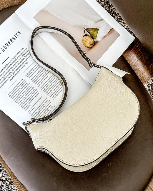 现货 THS-限时 之家 荔枝纹牛皮丰收单肩包 3色 CQ1426 商品图7