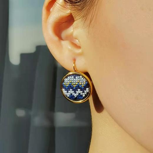 心艺手作：努苏姆耳环 Nuusum Blue Earrings 商品图3
