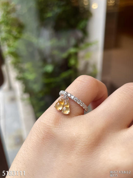 5183111、葫芦戒指。具体价格微信咨询 商品图1