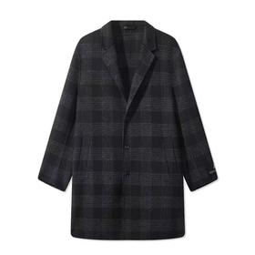 卡宾CABBEEN 格子双面呢大衣2254178003