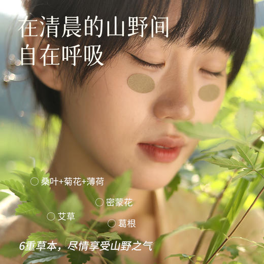 「水润润·护眼穴位贴」润眼敷贴 清凉醒神 草本搭配 一盒60贴 商品图0
