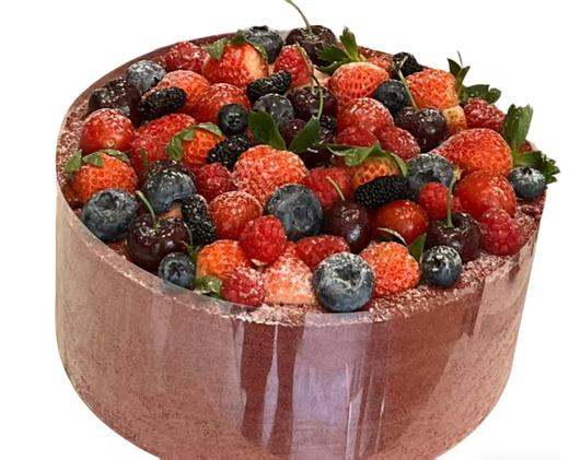 鸿福满园 红丝绒奶油水果 商品图0