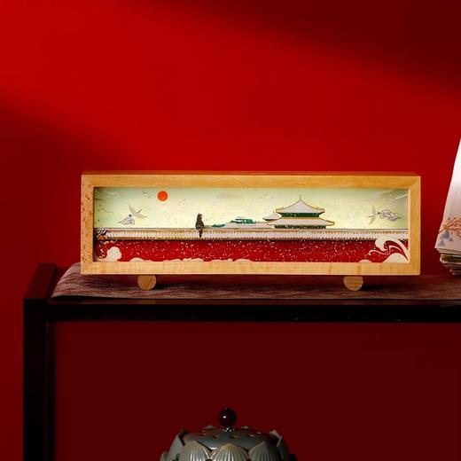 【云优选】故宫小夜灯木质拍拍灯摆件 博物馆文创氛围灯元旦新年春节礼物 商品图1