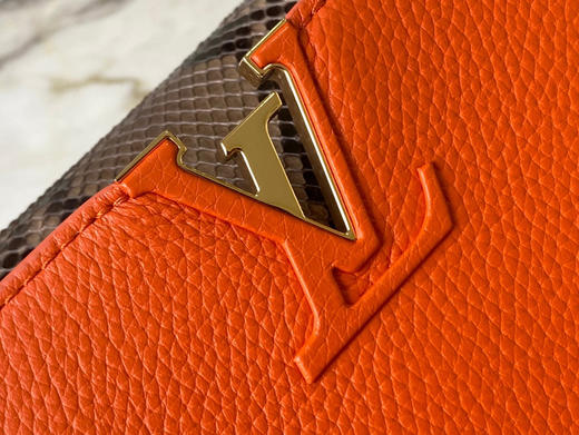 秋冬特惠💰1600 渠道级LV te级LV 全套包装 N80007/M48865艳橙 本款 Capucines 迷你号手袋 商品图3