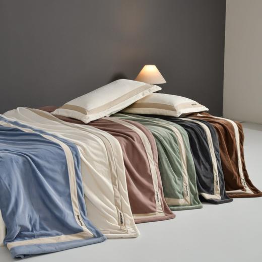 简约minmin牛奶绒刺绣四件套 商品图2