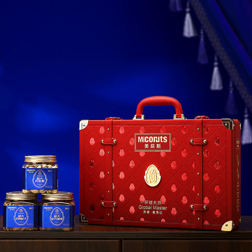 美荻斯环球大师尊贵红坚果礼盒1930g 商品图1