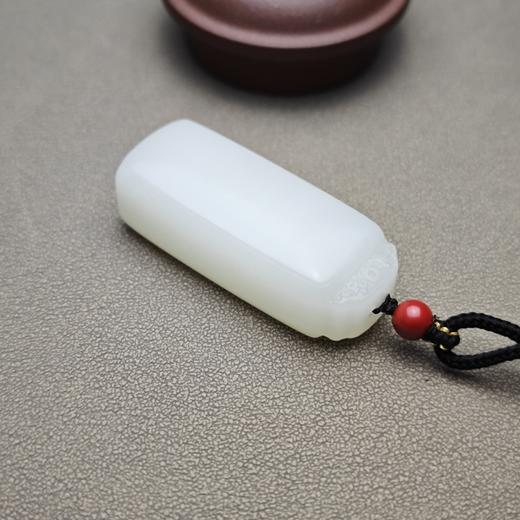 新疆和田玉且末料羊脂玉厚实平安牌 1122-2 商品图4