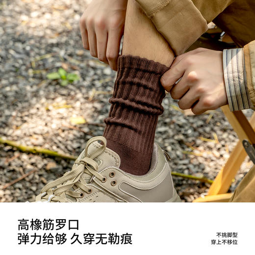 副歌毛圈冬季寒冷保暖男袜/女袜 商品图4