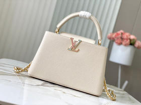 秋冬特惠💰1800 渠道级LV 新品 te级LV 全套包装 M23082/M48865七夕款 本款Capucines手袋