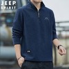 JEEP SPIRIT春秋男士摇粒绒半拉链立领时尚休闲卫衣7378（主推） 商品缩略图2